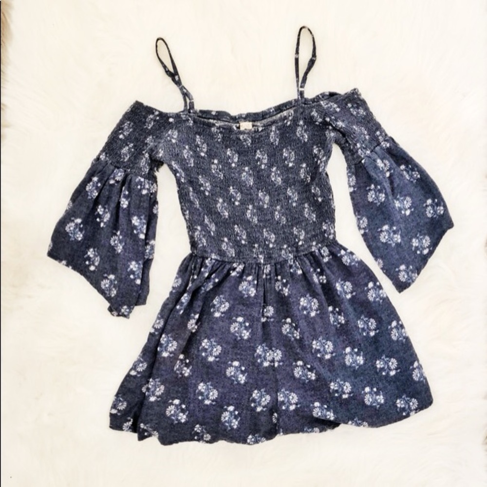 💗Navy Floral Romper💗